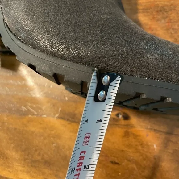 LEVITY | NOTICE Charcoal-Black Mid-Calf Boots. Sz. 8. NWT
