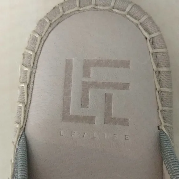 LF / Life Leather Espadrilles Studded Shoes