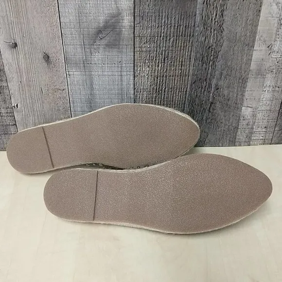 LF / Life Leather Espadrilles Studded Shoes