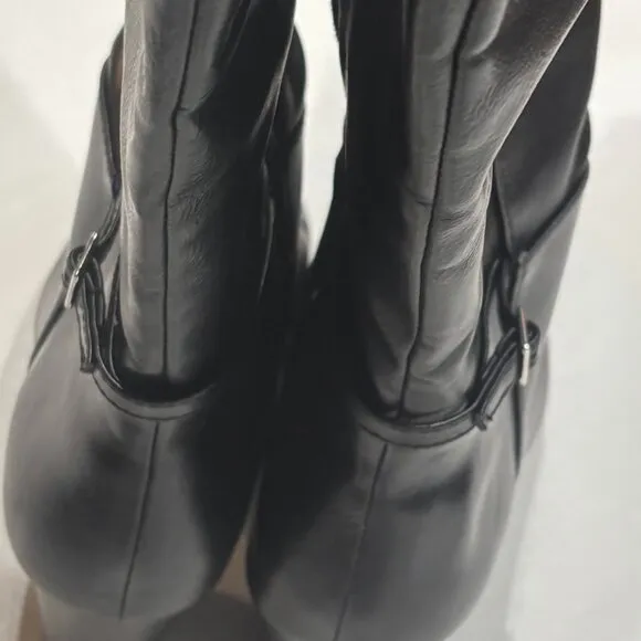 Life Stride Stratford-WC (Wide Calf) Heeled block heeled boots Black 9M