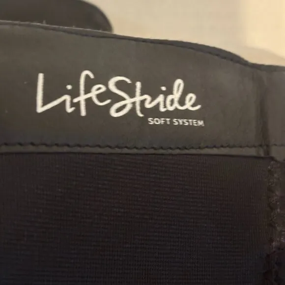 Life Stride Stratford-WC (Wide Calf) Heeled block heeled boots Black 9M