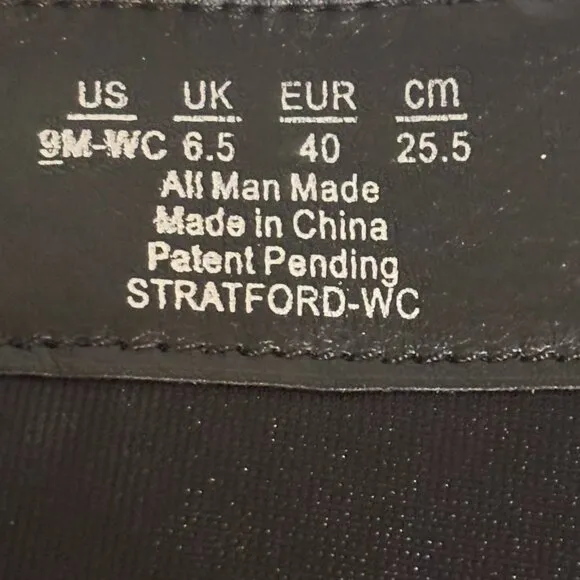 Life Stride Stratford-WC (Wide Calf) Heeled block heeled boots Black 9M