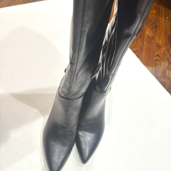 Life Stride Stratford-WC (Wide Calf) Heeled block heeled boots Black 9M