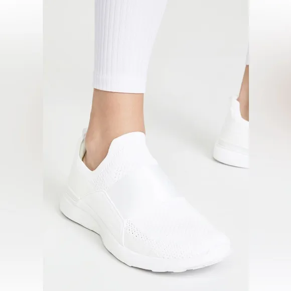 Like New 🤍 APL Techloom White Slip-On Bliss Sneakers Size 8.5