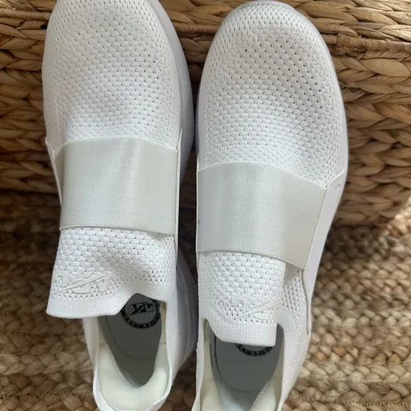 Like New 🤍 APL Techloom White Slip-On Bliss Sneakers Size 8.5