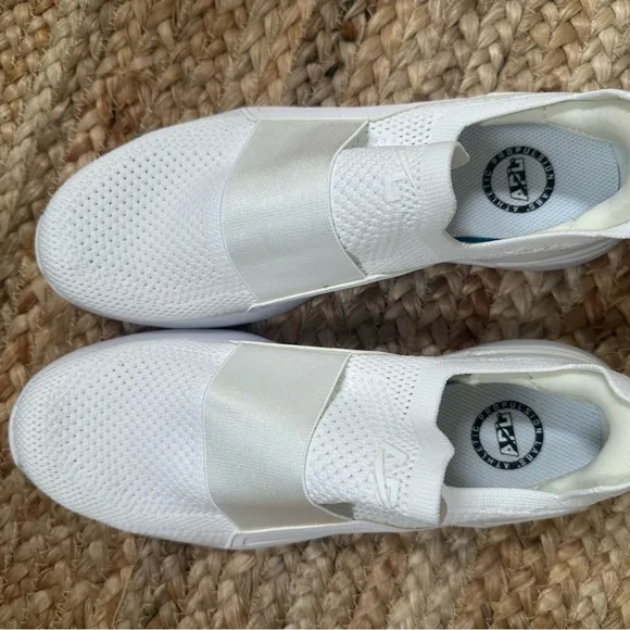 Like New 🤍 APL Techloom White Slip-On Bliss Sneakers Size 8.5