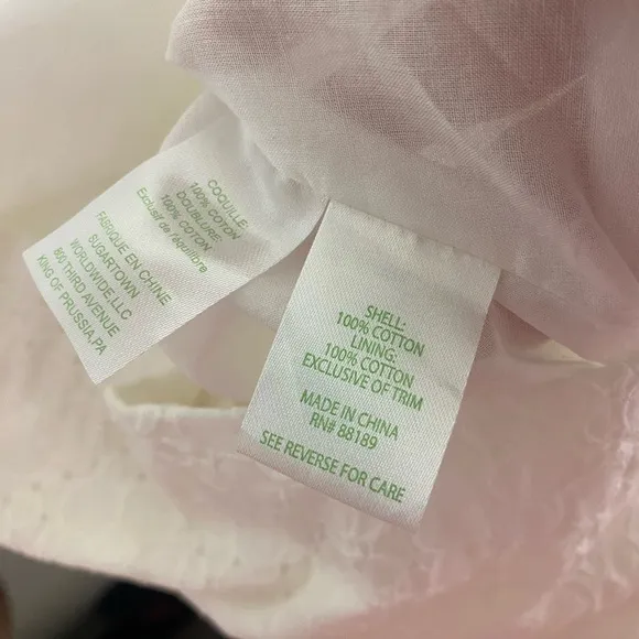 Lilly Pulitzer Rika Fit And Flare Dress White Scalloped Lace Cutout Womens 0