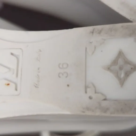 Louis Vuitton Authentic Made in Italy Wedge Sandals