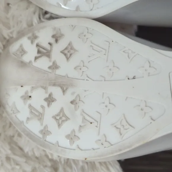 Louis Vuitton Authentic Made in Italy Wedge Sandals
