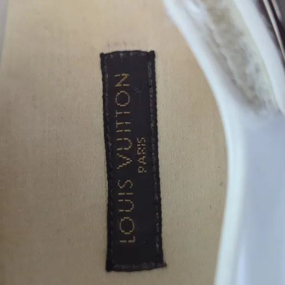 Louis Vuitton Authentic Made in Italy Wedge Sandals