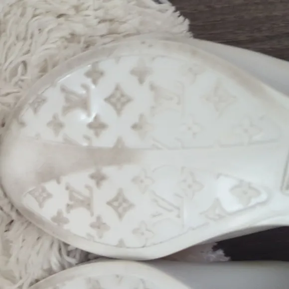Louis Vuitton Authentic Made in Italy Wedge Sandals