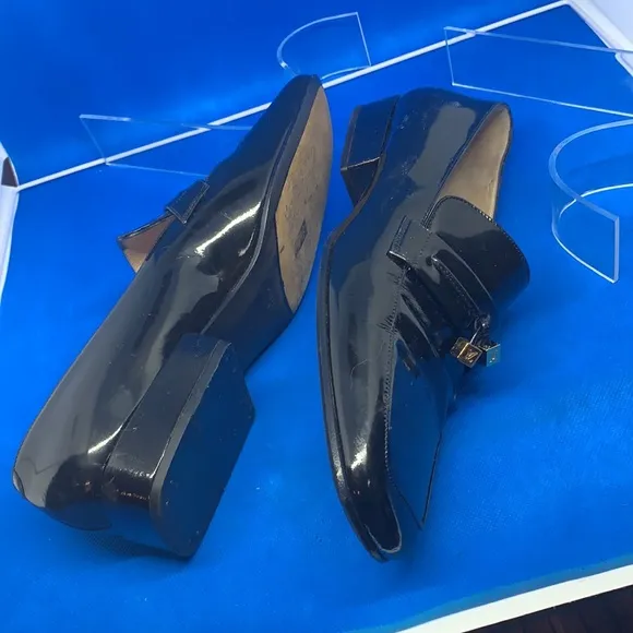 Louis Vuitton Black  Loafers with dice 36