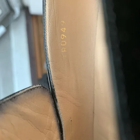 Louis Vuitton Black  Loafers with dice 36
