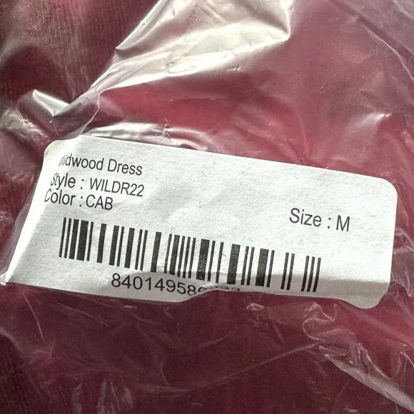 L*Space Women's Red Clothing Wildwood Mini Dress Size M NWT
