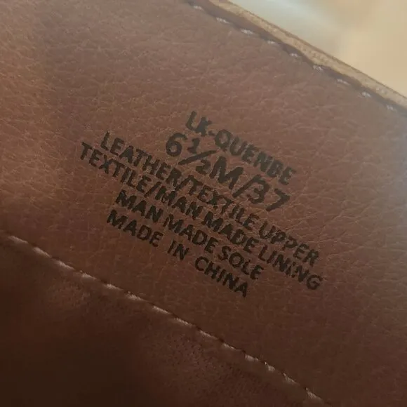 Lucky Brand &quot;Quenbe&quot; Latte Riding Boots. NIB. Size 6.5