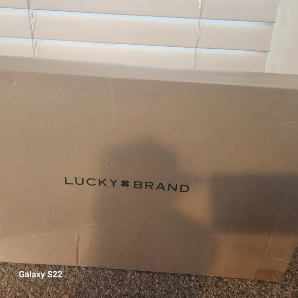 Lucky Brand &quot;Quenbe&quot; Latte Riding Boots. NIB. Size 6.5