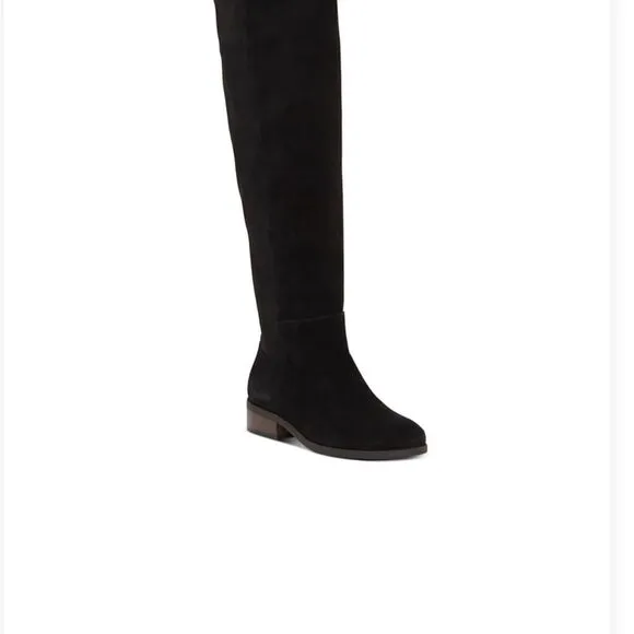 Lucky Brand Knee High Riding Boots, Suede lining, rubber sole, NWT, Size 7