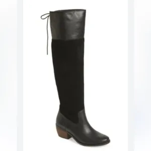 Lucky Brand Komah Knee High Leather Riding Boot