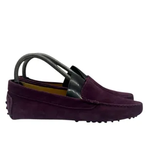 M. Gemi Loafer Women Size 6.5 The Felize Driving Sage Suede Shoes NWOT