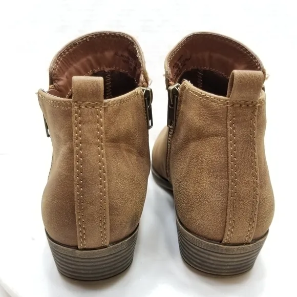 MADDEN Girl 6 Bolerooo brown vegan leather bootie