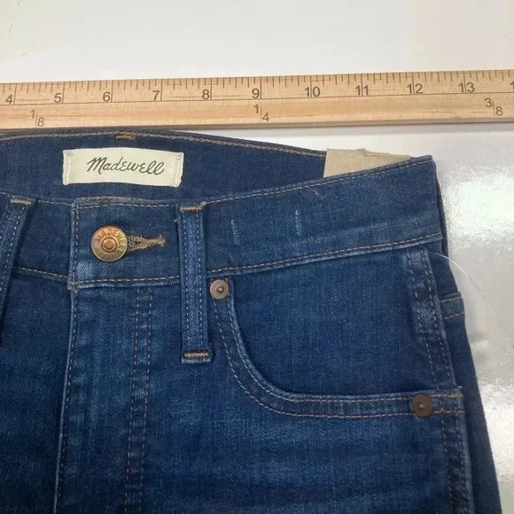 Madewell Jeans Skinny 10” High Rise Skinny Jeans Denim NWT Women’s Size 24