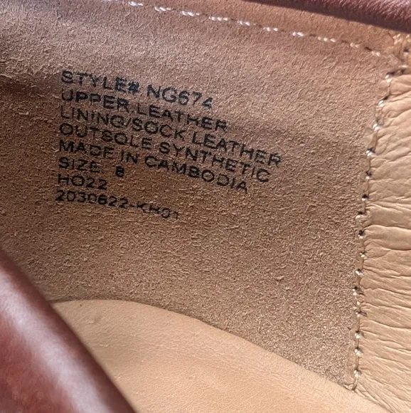 Madewell The Bradley Lugsole Loafers Women's Size 8 Brown Leather Women's Size 8
