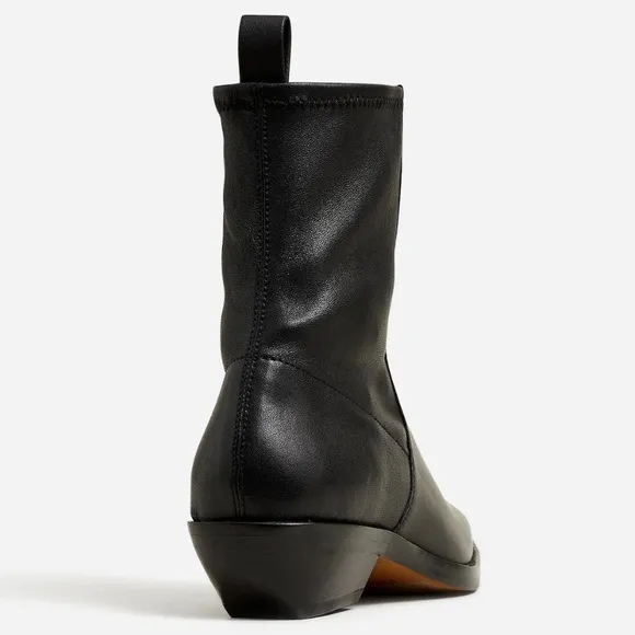 Madewell The Idris Ankle Boot true black