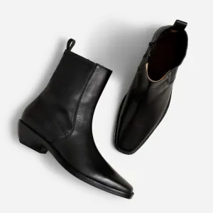 Madewell The Idris Ankle Boot true black