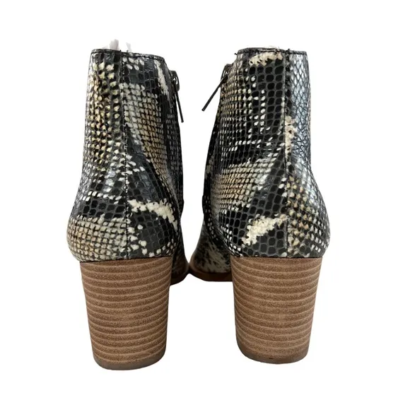 Madewell The Rosie Ankle Boots in Moonstone Multi Size 5.5M