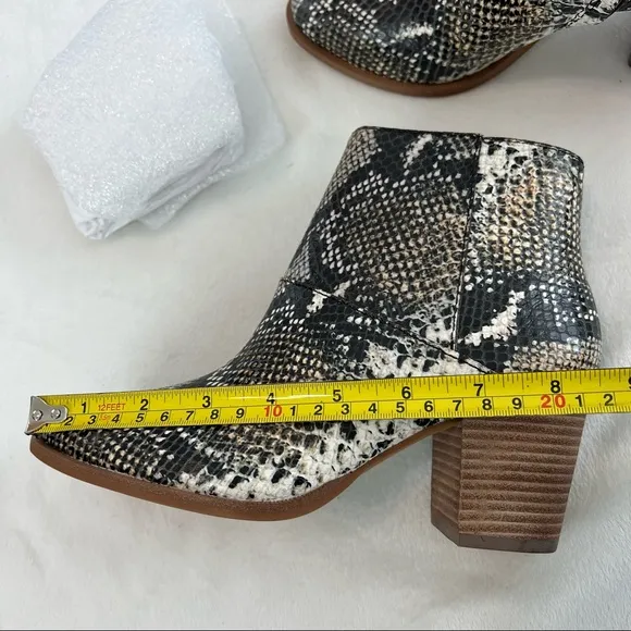 Madewell The Rosie Ankle Boots in Moonstone Multi Size 5.5M