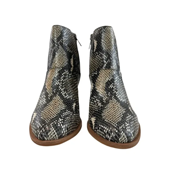 Madewell The Rosie Ankle Boots in Moonstone Multi Size 5.5M