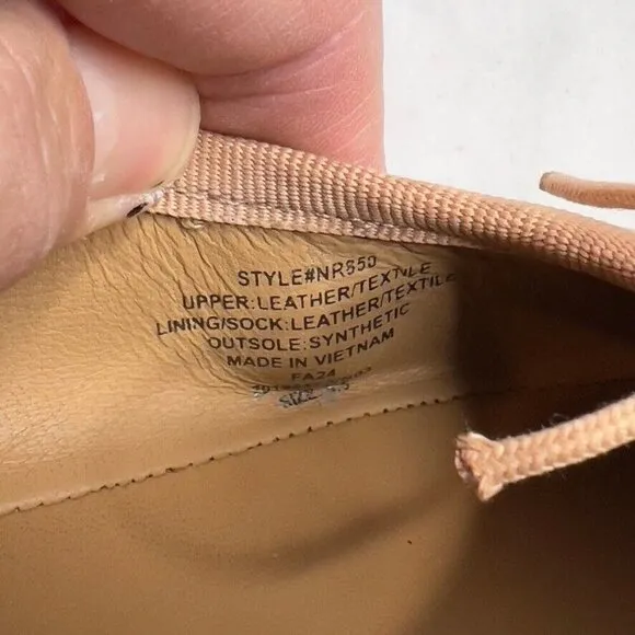 Madewell Womens $110 The April Ballet Flat Warm Sand Size 5.5 NR850