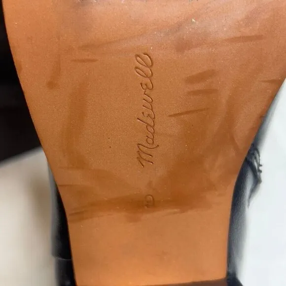 Madewell Womens $198 The Ardin Ankle Boot Black Size 9 NR816