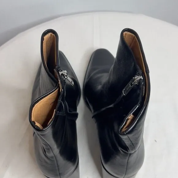 Madewell Womens $198 The Ardin Ankle Boot Black Size 9 NR816