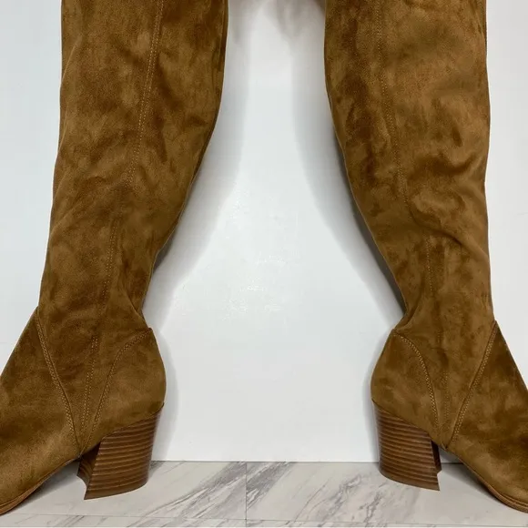 Marc Fisher Comara Brown Over The Knee Boot 7 1/2 M