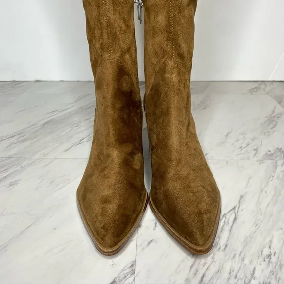 Marc Fisher Comara Brown Over The Knee Boot 7 1/2 M