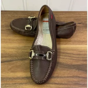 MARC JOSEPH NEW YORK Women's Grand St Leather‎ Bit Loafers Brown Size 6