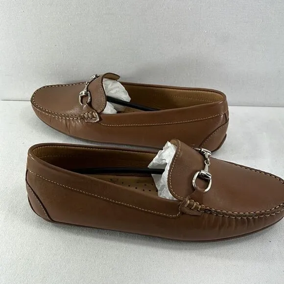 Marc Joseph New York Sarasota Loafers Tan Nappa Size 9