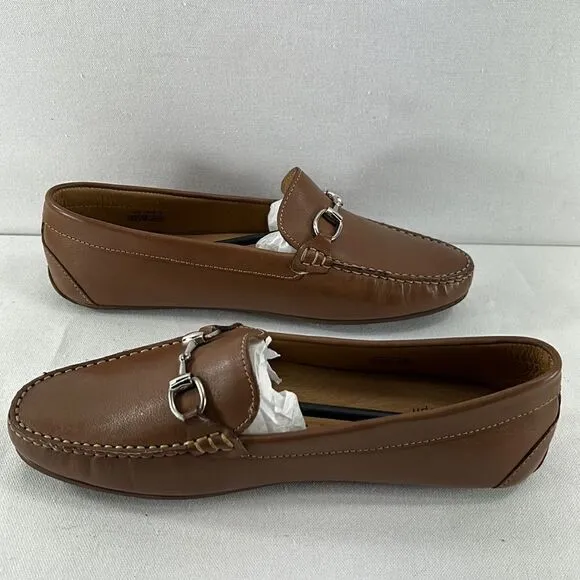 Marc Joseph New York Sarasota Loafers Tan Nappa Size 9