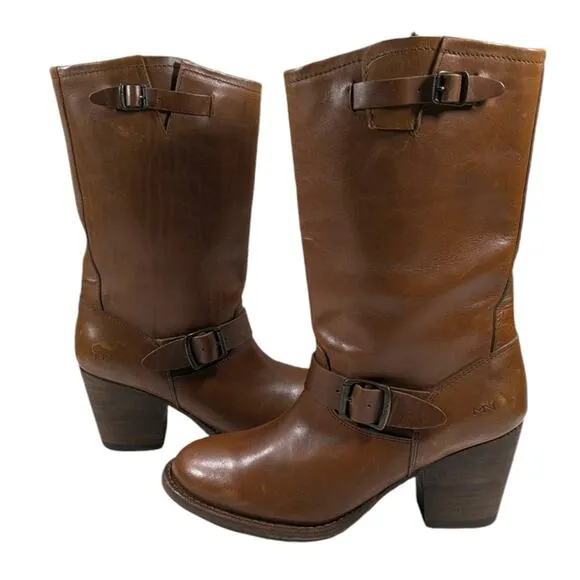 Mark Nason Engineer Style Yuma-Prim Boots EUC $179 Size 9   S3047