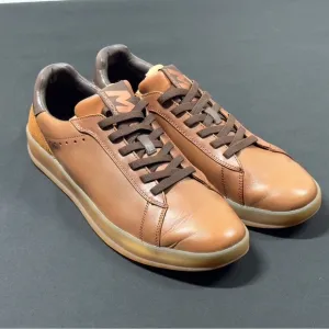 Mark Nason Men's Brown Leather Sneakers