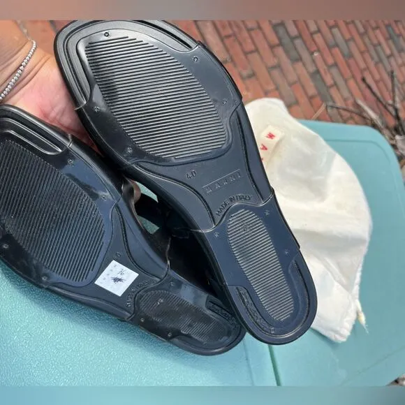 Marni Jelly Velcro Strap Sandals NIB