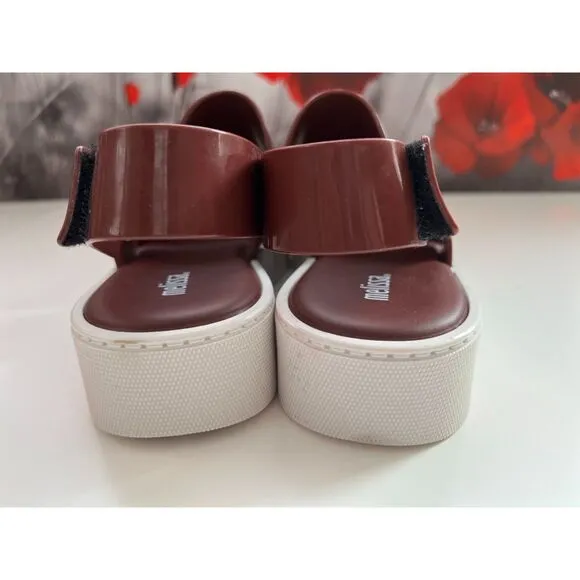 Melissa Soho platform jelly sandals. Size 7.