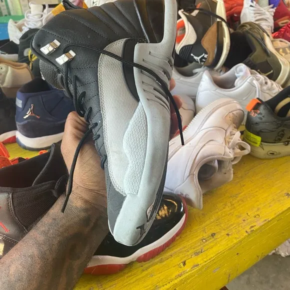 Men Black and Gray Sneakers