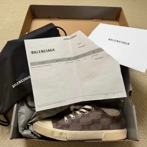 Men’s Balenciaga Brown Sneakers