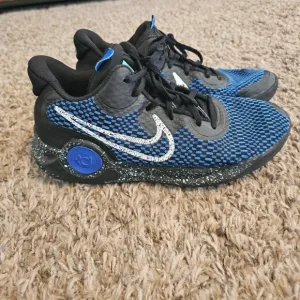 Mens Nike Kd Blue and Black Sneakers