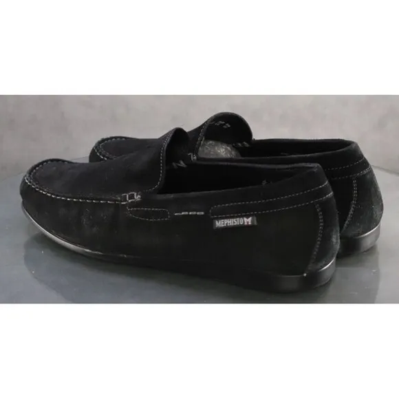 Mephisto Cool Air Men's Casual Loafers Shoes Size 10 M Suede Black