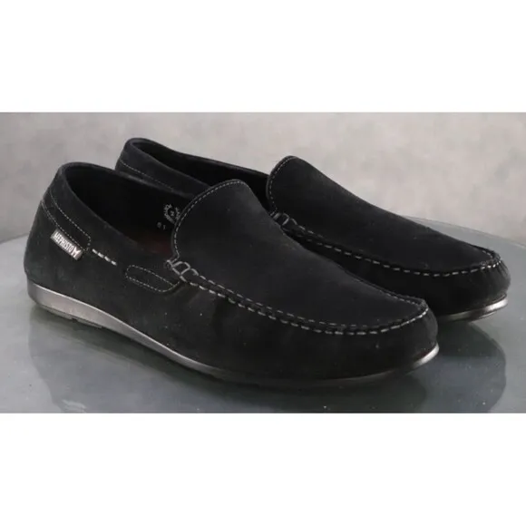 Mephisto Cool Air Men's Casual Loafers Shoes Size 10 M Suede Black