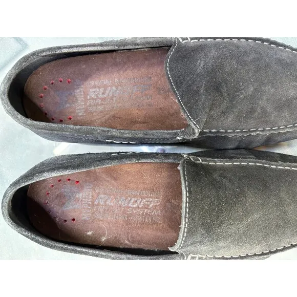 Mephisto Cool Air Men's Casual Loafers Shoes Size 10 M Suede Black