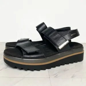 Mephisto Dominica Black Sandal 37 / 7